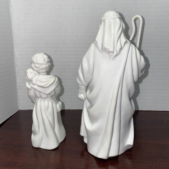 Avon Nativity Collectibles The Shepherd & Shepherd Boy Boxed EUC 1983 BEAUTIFUL! - Picture 4 of 9
